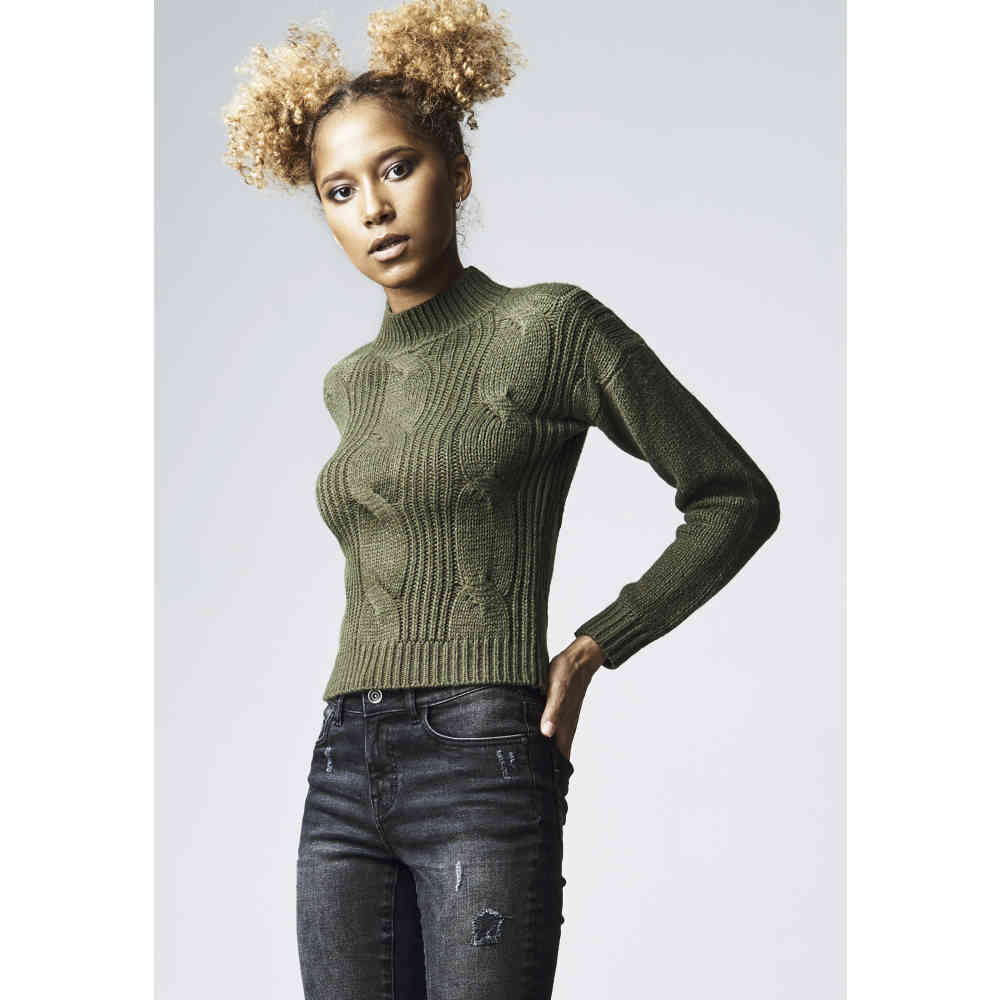 Urban Classics Urban Classics Sweatertrui Short Turtleneck Urban Classics Urban Classics Sweatertrui Short Turtleneck